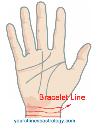 Bracelet Line in Palmistry, Rascette Palm Reading, Wrist Lines