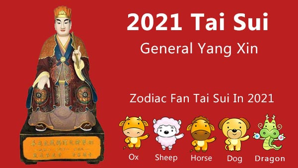 Which Chinese Zodiac Clash with Tai Sui in Year 2021? Zodiac Enjoy Bad
